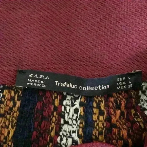 Zara high-waisted skirt multi color - Picture 5 of 6